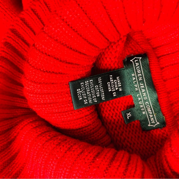 Ralph Lauren Vibrant Red Knitwear - Picture 4 of 4
